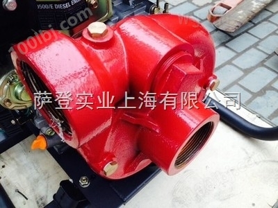 上海萨登2寸柴油自吸铁泵口径50